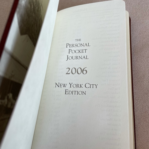 Tiffany & Co 2006 personal pocket journal NYC EDIT - Picture 4 of 6